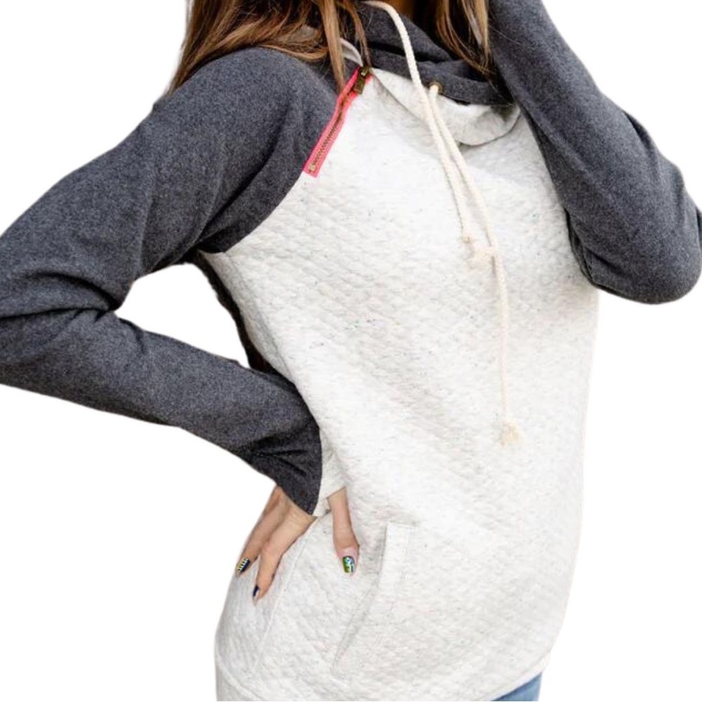 Ampersand Avenue Quilted Doublehood in “Confetti”